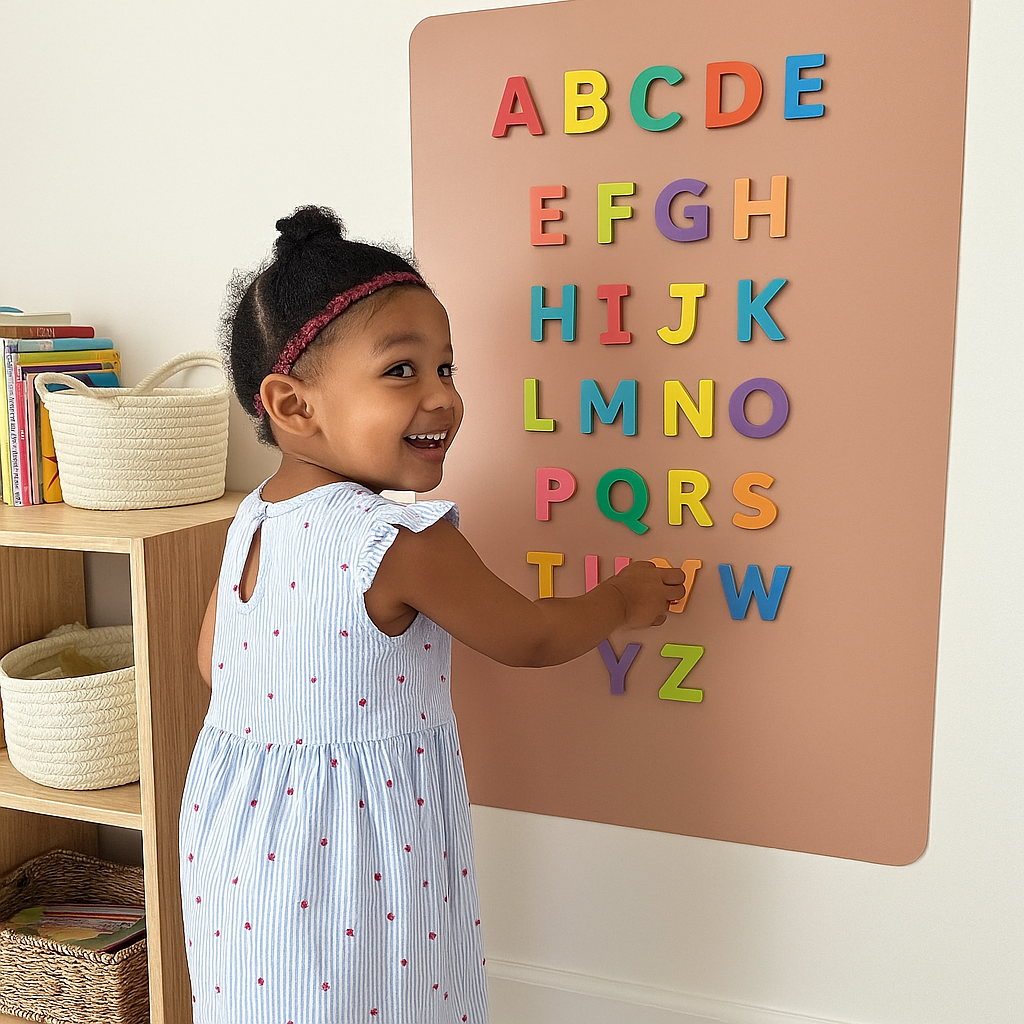Rectangle Magnetic Wall Decal for Kids