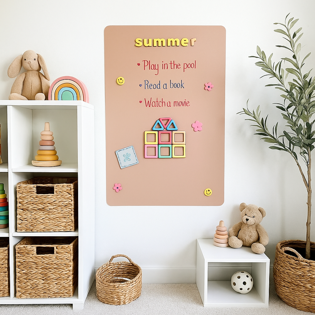 Rectangle Magnetic Wall Decal for Kids