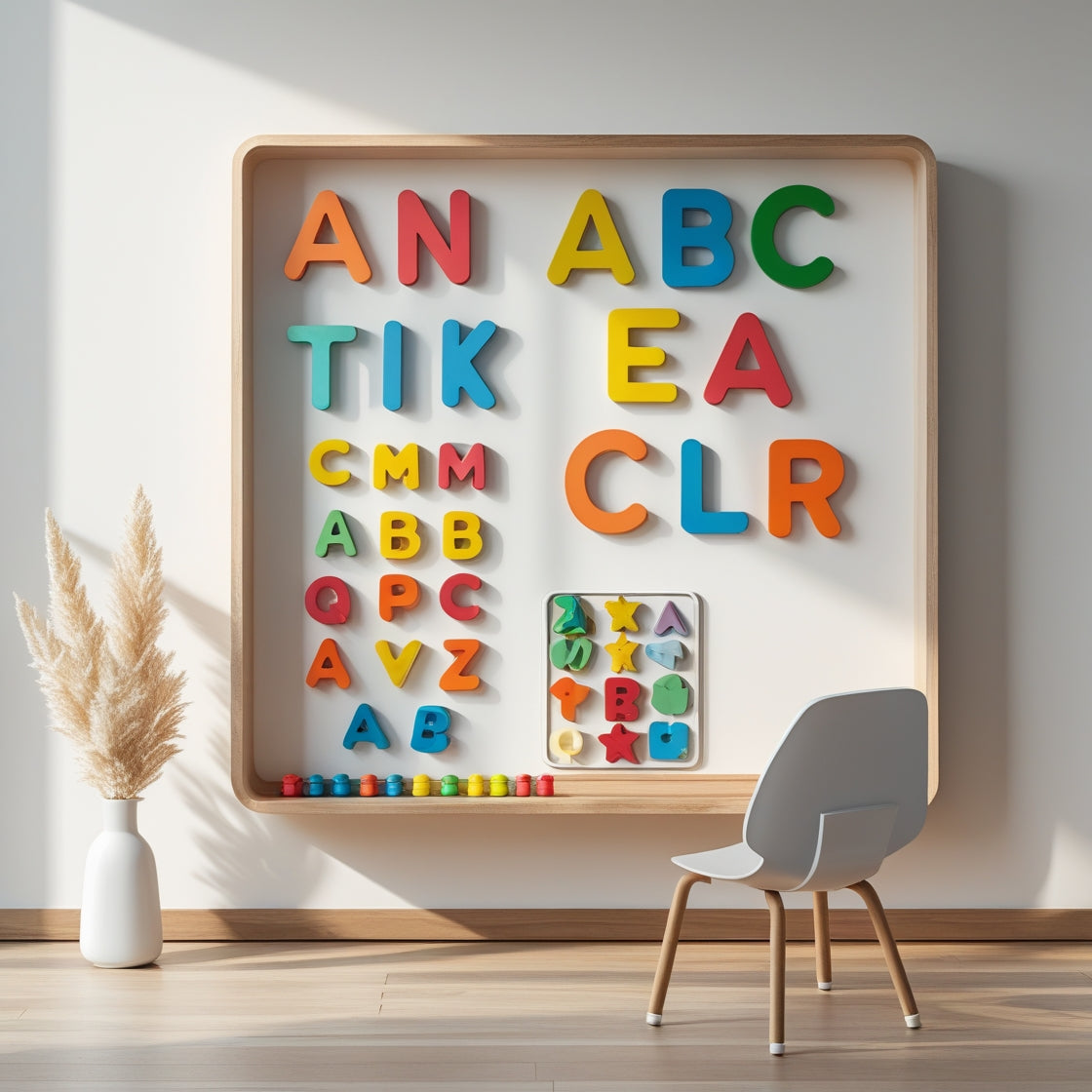 Rosariooz Kid Magnetic Board Wall – Creative Learning & Play Station